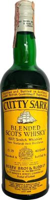 Cutty Sark Blended Scots Whisky BR 100% Scotch Whiskies Soc. Best Milano 40% 750ml