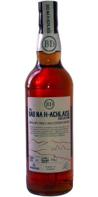 Bad na h-Achlaise Highland Single Malt Scotch Whisky BaDi Tuscan Oak #1526 Badachro Distillery 58.9% 700ml