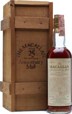 Macallan 1958 59 The Anniversary Malt Sherry 43% 750ml