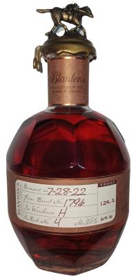 Blanton's Straight from the barrel 64.6% 700ml