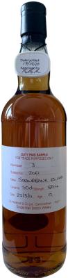Springbank 2011 Duty Paid Sample For Trade Purposes Only Refill Sherry Hogshead Rotation 260 59.4% 700ml
