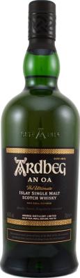 Ardbeg An Oa New Charred Oak PX Sherry & 1st Fill Bourbon 46.6% 700ml