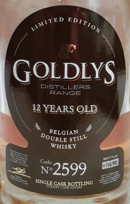 Goldlys 12yo Sherry Cask Finish #2599 43.7% 700ml