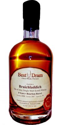 Bruichladdich 2008 BD Bourbon Barrel 55.9% 700ml