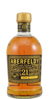 Aberfeldy 21yo Limited Release 1st Fill Casks Refill Hogsheads Sherry Butts 40% 700ml
