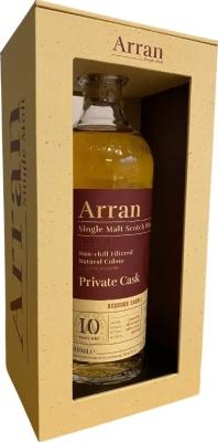 Arran 2010 Bourbon Barrel Denmark Exclusive 55.2% 700ml