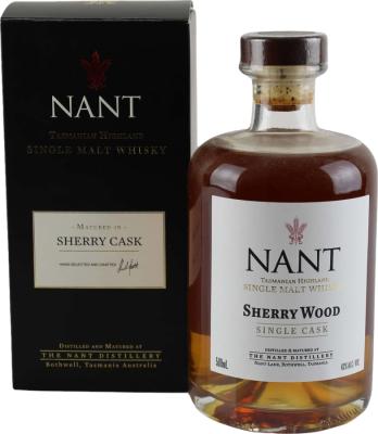Nant Sherry Wood Single Cask 43% 500ml