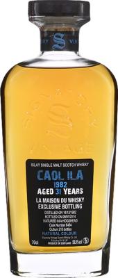 Caol Ila 1982 SV Cask Strength Collection LMDW #6494 53.9% 700ml