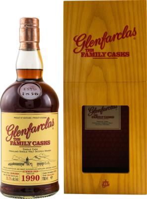 Glenfarclas 1990 The Family Casks Release S20 Sherry Butt #5122 55.2% 700ml