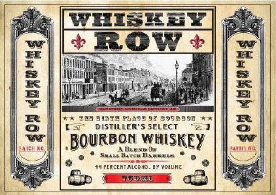 Whisky Row Bourbon Whisky 44% 750ml