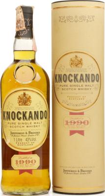 Knockando 1990 by Justerini & Brooks Ltd 43% 1000ml