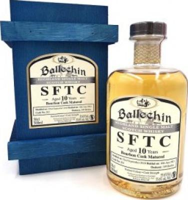 Ballechin 2010 Bourbon Cask #263 55.6% 500ml