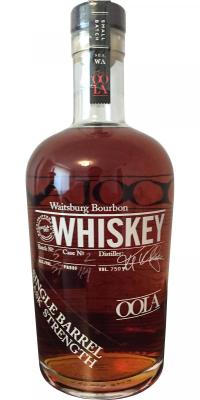 Oola Waitsburg Bourbon Single Barrel Cask Strength Batch 5 Case 2 57% 750ml