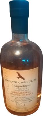 Strathearn 2014 Private Cask Club Ex-bourbon #078 casQueteers 53% 700ml