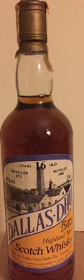 Dallas Dhu 1971 Ses 40% 750ml