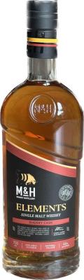 M&H Elements Bourbon Oloroso & PX 46% 700ml