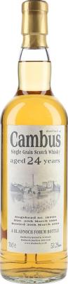 Cambus 1986 BF #18990 53.2% 700ml