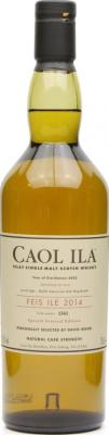 Caol Ila 2002 Feis Ile 2014 Refill American Oak Hogsheads 55.5% 700ml