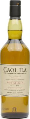 Caol Ila 2002 Feis Ile 2014 Refill American Oak Hogsheads 55.5% 700ml