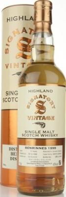 Benrinnes 1999 SV Vintage Collection Bourbon Barrels 309918 + 922 43% 700ml