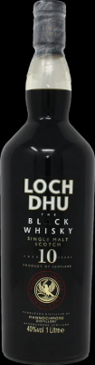 Loch Dhu 10yo The Black Whisky Charred oak casks 40% 1000ml