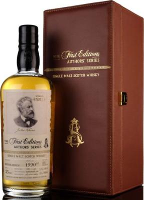 Bruichladdich 1990 ED The 1st Editions Authors Series Refill Hogshead 48.6% 700ml