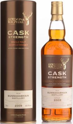 Bunnahabhain 2009 GM Cask Strength 1st Fill Sherry Hogsheads 323 325 60.5% 700ml