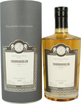 Tamnavulin 1993 MoS Warehouse Range Bourbon Hogshead 54.6% 700ml