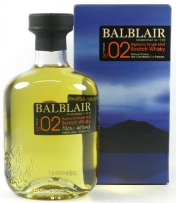 Balblair 2002 46% 700ml