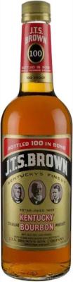 J.T.S. Brown Bottled 100 in bond 50% 750ml