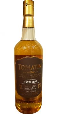 Tomatin 2003 Cuatro Series Manzanilla Sherry 46% 750ml