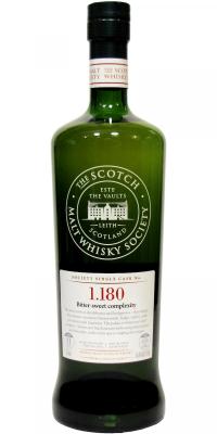 Glenfarclas 2002 SMWS 1.180 Bitter-sweet complexity 1st Fill Ex-Bourbon Barrel 56.4% 700ml