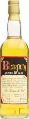 Blairfindy 16yo MoM #7020 43% 700ml