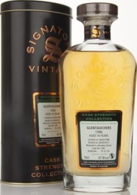 Glentauchers 1996 SV Cask Strength Collection #1387 47.8% 700ml