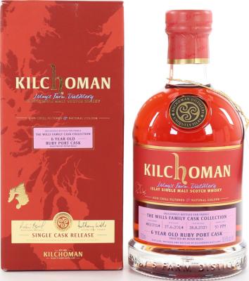Kilchoman The Wills Family Cask Collection Peter Wills 483/2014 LMDW 55.6% 700ml