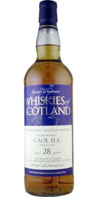 Caol Ila 28yo SMD Whiskies of Scotland 52.2% 700ml