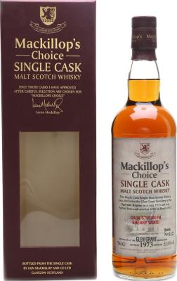 Glen Grant 1973 McC Single Cask #6582 52.6% 700ml