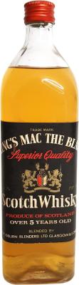 King's Mac The Black 5yo Scotch Whisky Import by Mapina Markenimport Hamburg Germany 43% 700ml