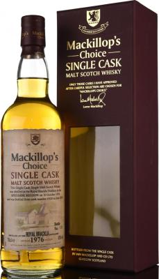 Royal Brackla 1976 McC Single Cask #6920 43% 700ml