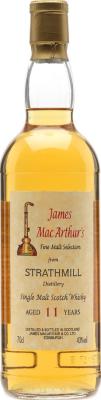 Strathmill 11yo JM Fine Malt Selection 43% 700ml