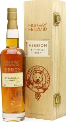 Strathisla 1967 MM Mission Cask Strength Series 43.6% 700ml