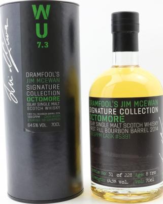 Octomore 2014 Df Jim McEwan Signature Collection 7 1st fill Bourbon Barrel 64.5% 700ml