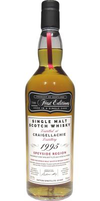 Craigellachie 1995 ED The 1st Editions Sherry Butt HL 14461 54.7% 700ml