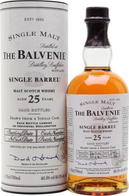 Balvenie 1974 Single Barrel Cask no.1463 25yo #13968 46.9% 700ml