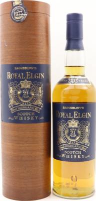 Royal Elgin 1973 Single Highland Malt Sainsbury's 40% 700ml