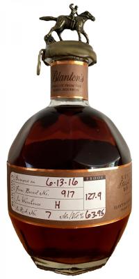 Blanton's Straight from the Barrel #917 63.95% 700ml