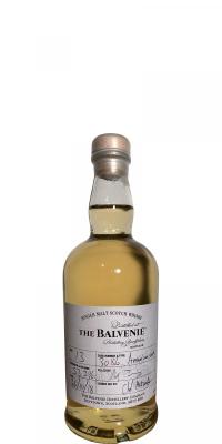 Balvenie 13yo Handfilled Distillery only First Fill Bourbon Barrel #3086 53.3% 200ml