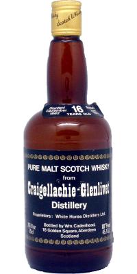 Craigellachie 1962 CA Dumpy Bottle 45.7% 750ml