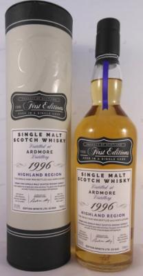 Ardmore 1996 ED The 1st Editions Refill Hogshead HL 14467 53.5% 700ml