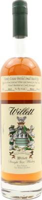 Willett 4yo Family Estate Bottled Small Batch Rye White Oak Barrels 55.1% 750ml